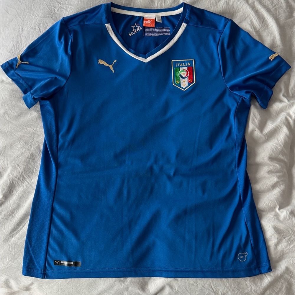 Puma Royal Blue Italy Football Shirt